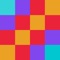 A cool puzzle game where you unscramble colourful squares and create a given image