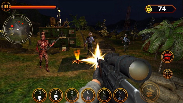 Zombie War Sniper Shooter 2021 screenshot-3