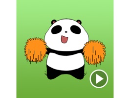 Panda a Dancer Stickers