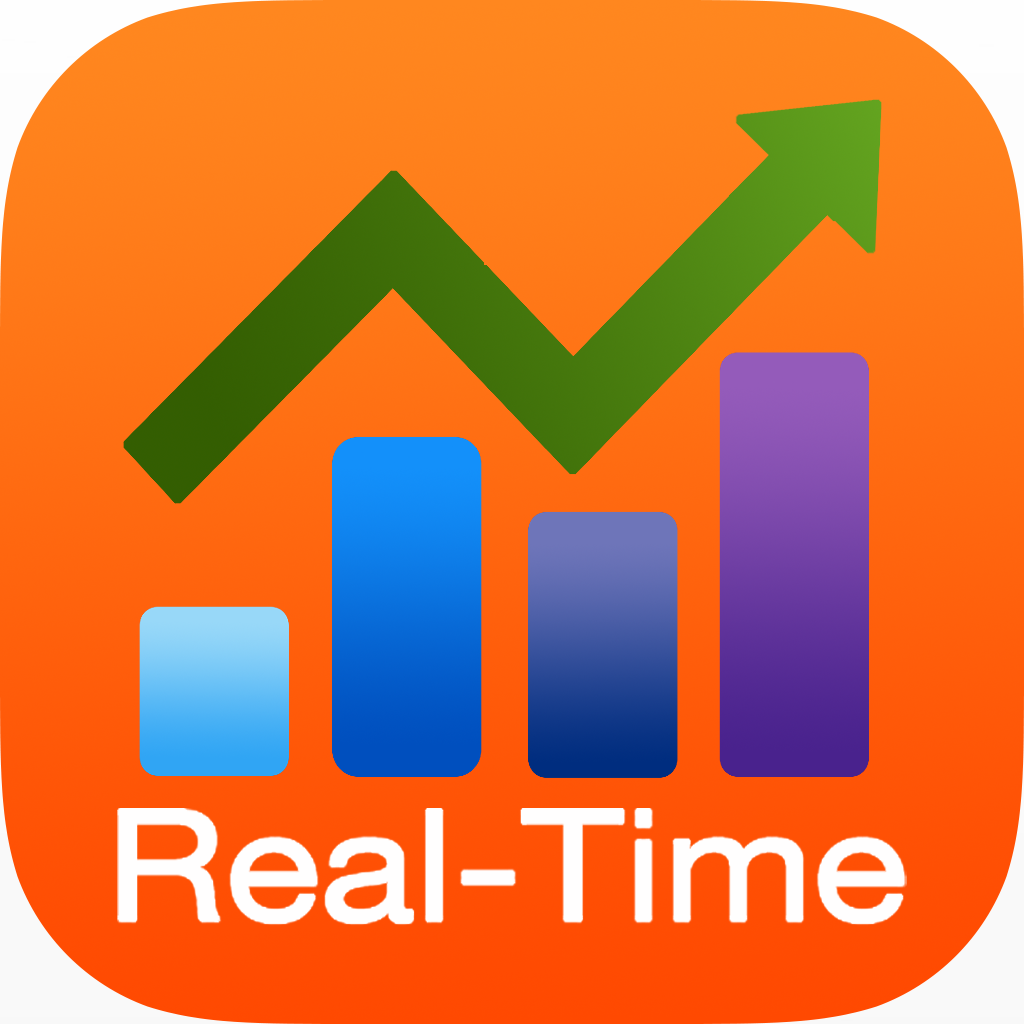 Real-time Stocks Tracker App Icon