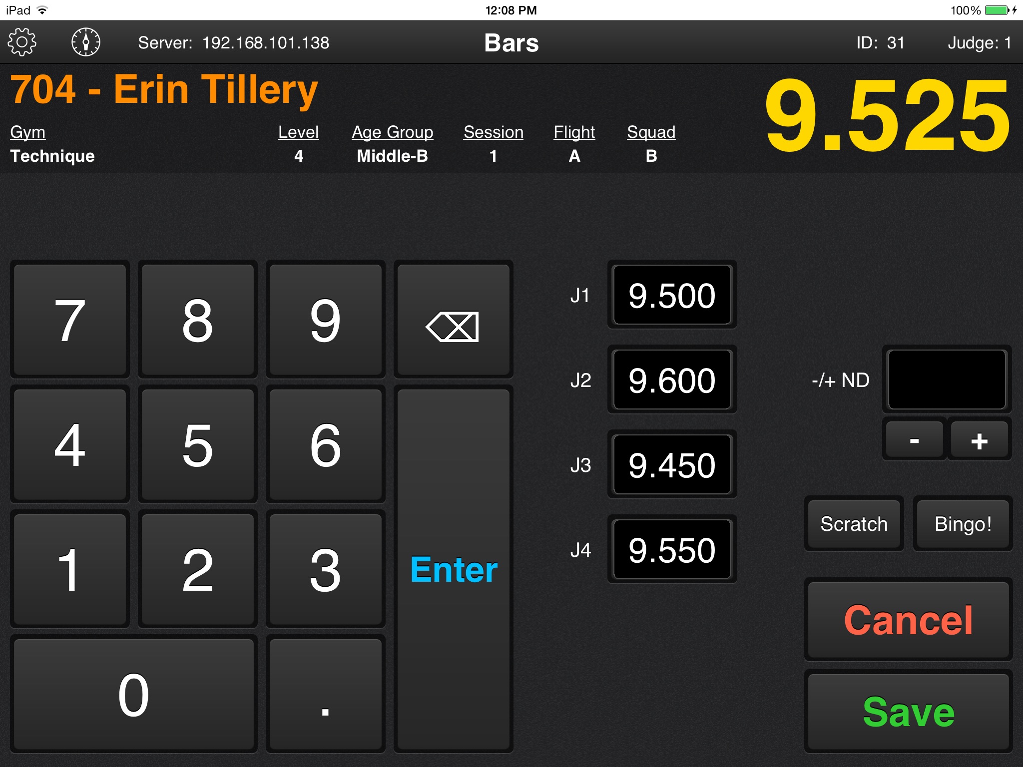 ProScore iKeypad screenshot 4