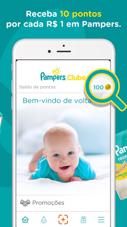 Pampers Clube: Recompensas