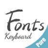 Fonts Keyboard Pure