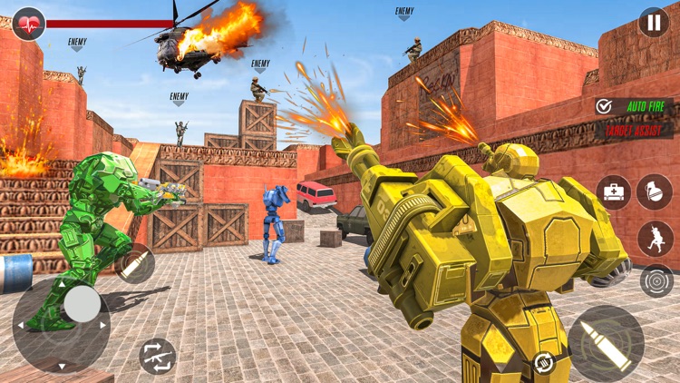 Epic Battle Robot Sim War Game screenshot-3