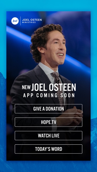 How to cancel & delete Joel Osteen for iPhone from iphone & ipad 1