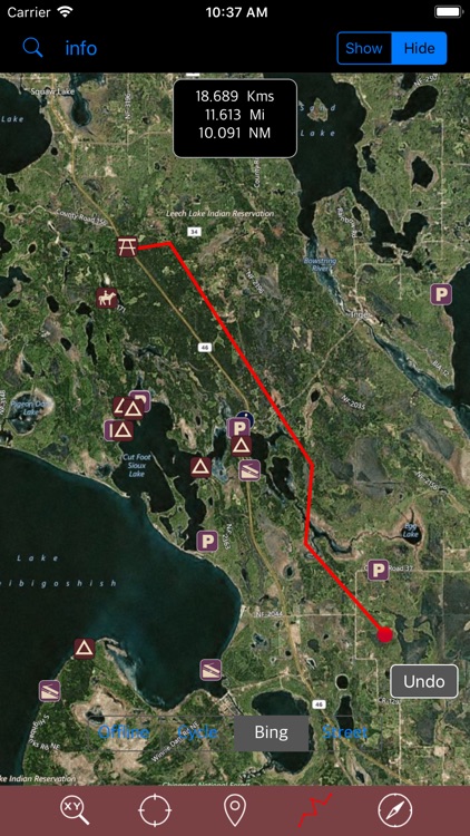Chippewa National Forest – GPS
