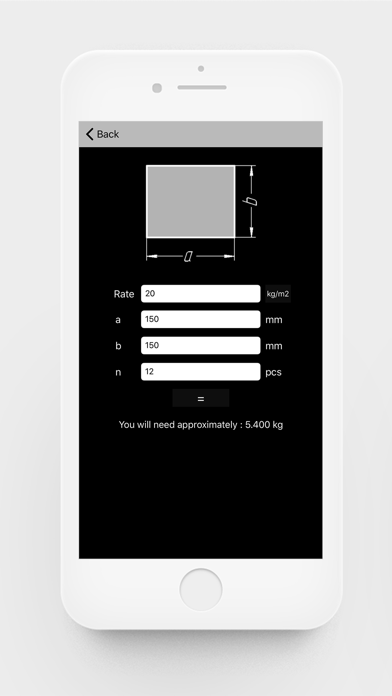 Paint Work Calculator screenshot 3