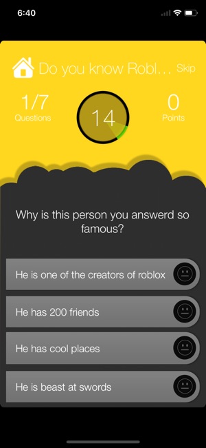 Quiz For Robux On The App Store - 