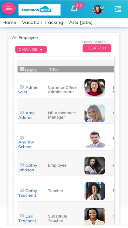 CommonOffice HR Software V6 screenshot-3