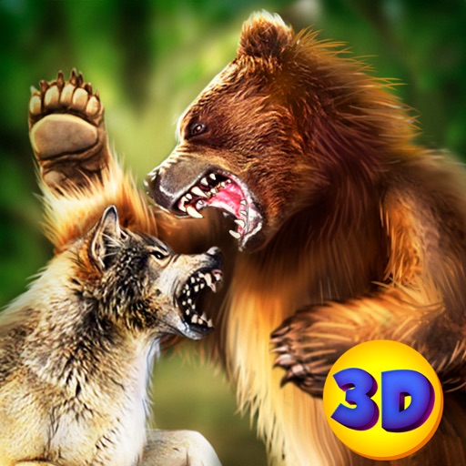 Bear Kung Fu Animal Fighting Icon