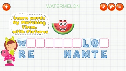 Fancy Fruit Vocabulary Game screenshot 4