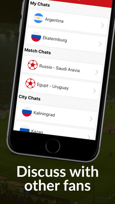 Fan Chats & guide for cup 2018 screenshot 4