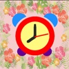 かわいいアラーム時計 - Flower Garden