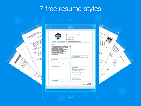 Quick Resume Pro screenshot 4
