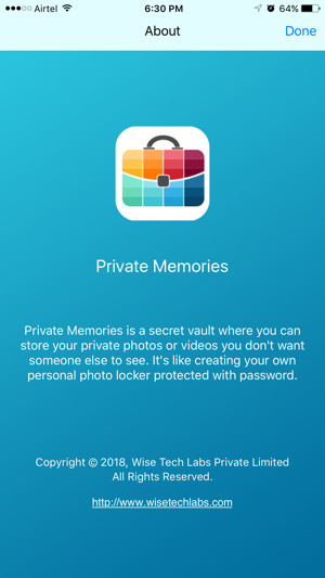 Private Memories - Photo Vault