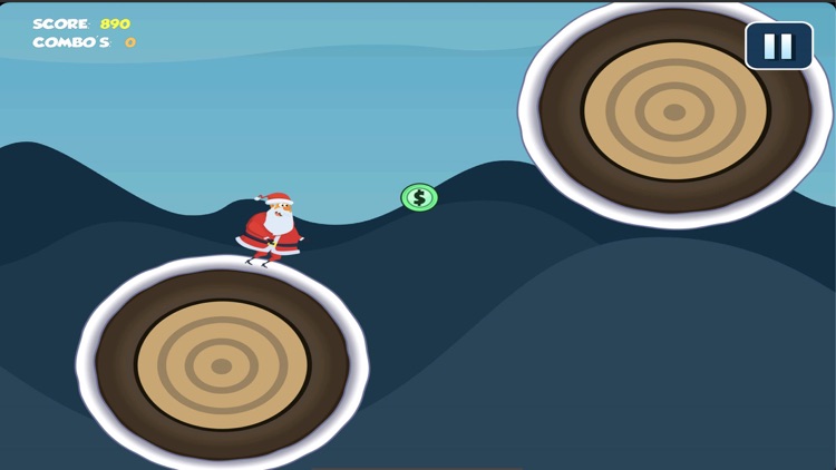 Diving Santa Jetpack Ride Jump screenshot-9