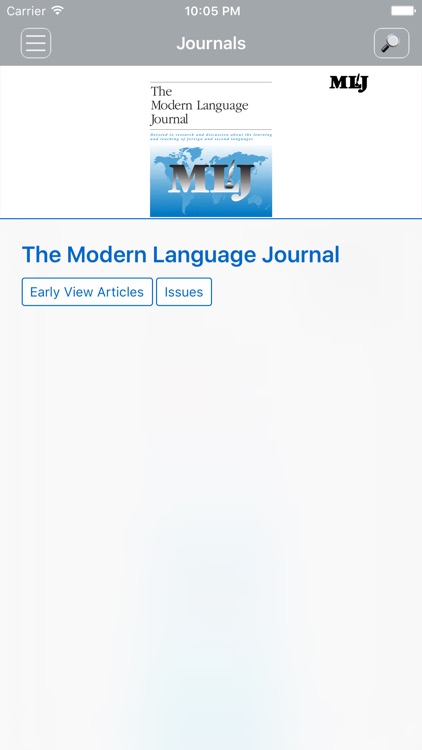 The Modern Language Journal