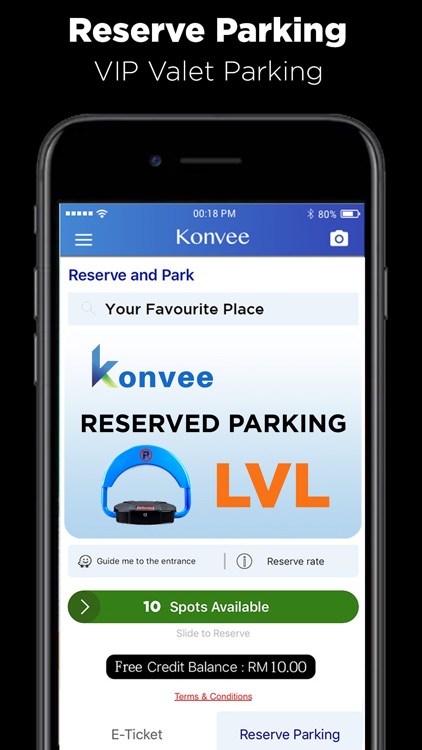 Konvee: Smart Parking App