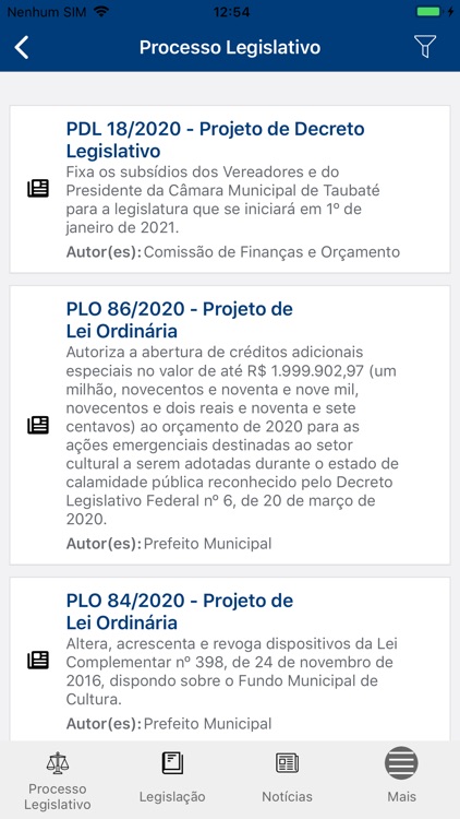 Câmara Municipal de Taubaté screenshot-3