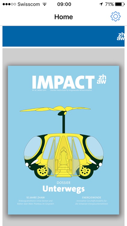 ZHAW Impact Magazin