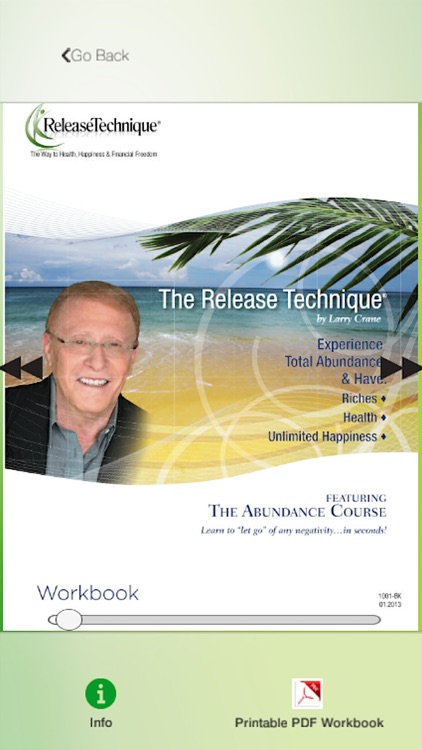 Abundance Course, Release Tech