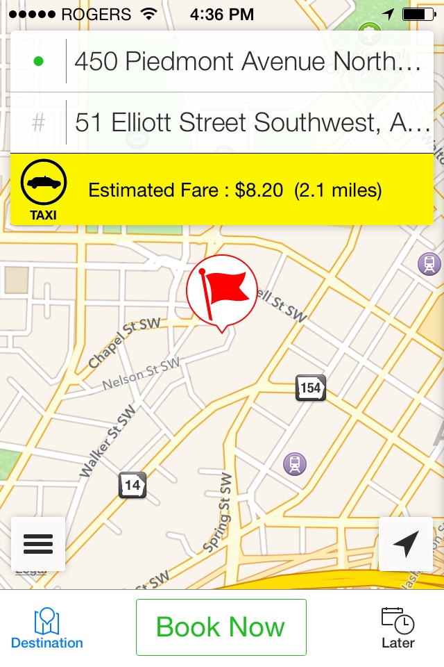 Atlanta Checker Cab screenshot 4