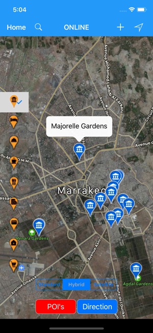 Marrakesh (Morocco) – City Map