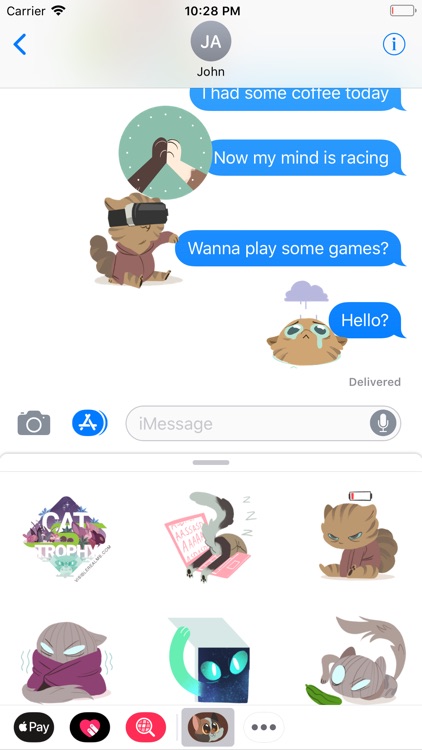 Cat 'S' Trophy Sticker Pack 1