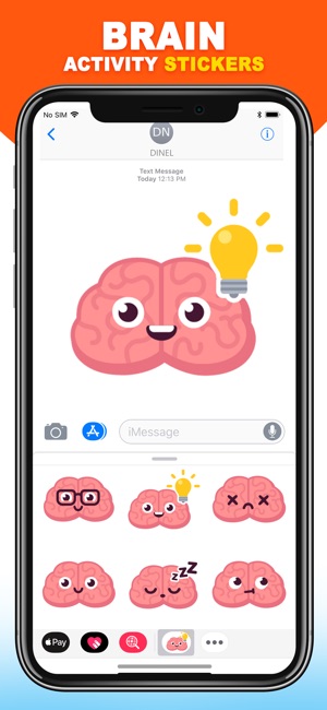 Brainy Brain Activity Stickers(圖4)-速報App