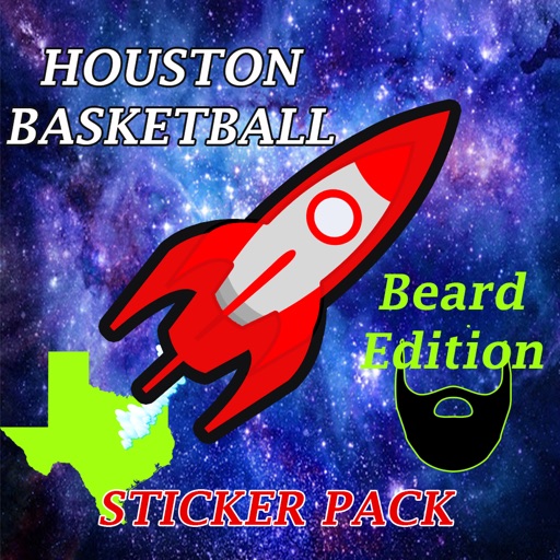 Houston Basketball Sticker App icon