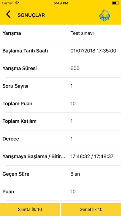 Bilgi yarışma screenshot-8