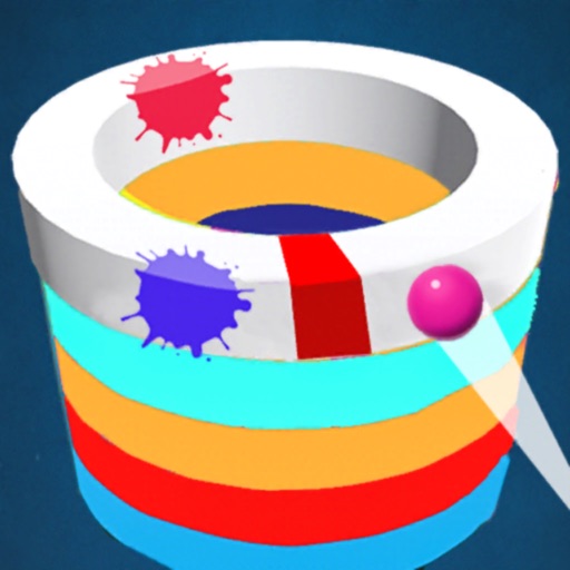 Paint Ball Hit Color Tube 3D iOS App