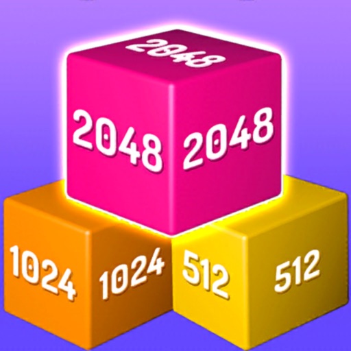Merge Block 3D : Number Puzzle Icon