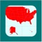 My United States Map is an user friendly app to create your own map visualizing the 50 U