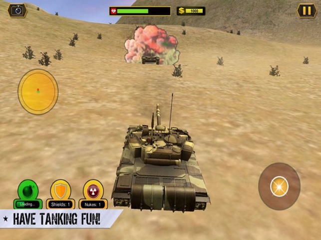 Army Tank: World Battle, game for IOS