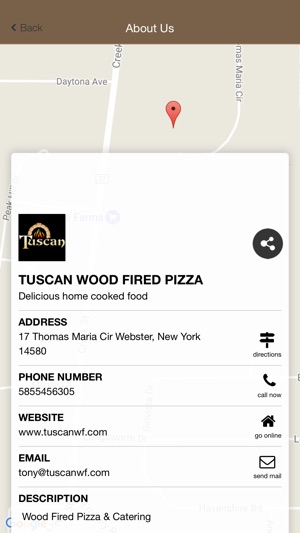 Tuscan Wood Fired Pizza(圖5)-速報App