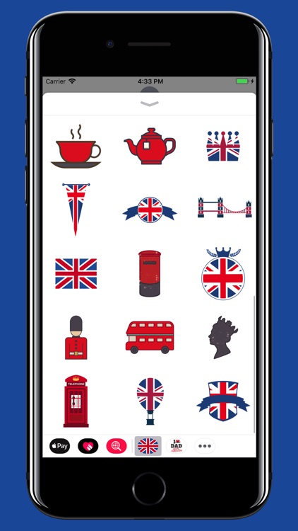 UK Stickers - England pack