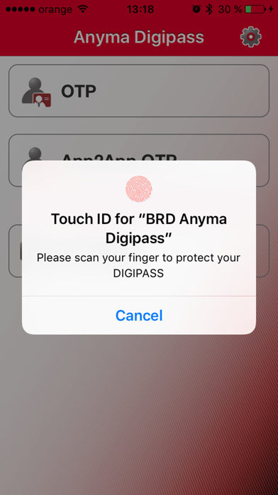 How to cancel & delete BRD Anyma Digipass from iphone & ipad 4