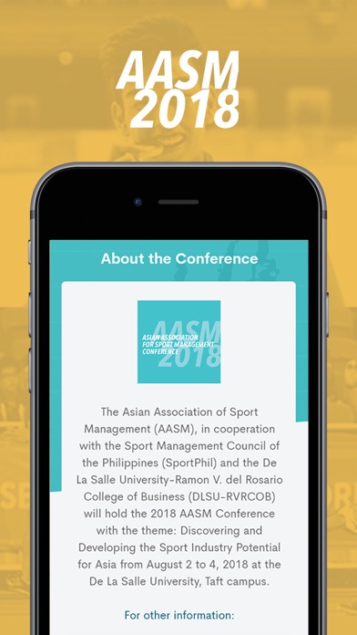 How to cancel & delete AASM Conference 2018 from iphone & ipad 3