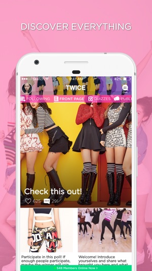 Once Amino for Twice(圖1)-速報App