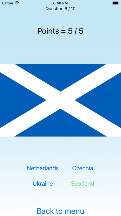 How to cancel & delete National flags of the world - Quiz from iphone & ipad 3