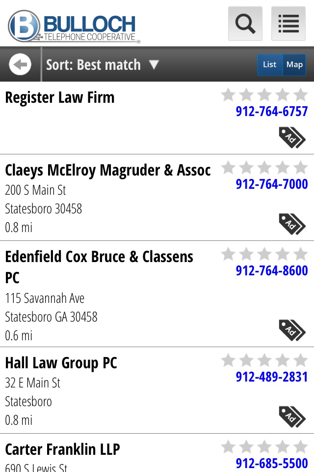 Bulloch Search Directory screenshot 4