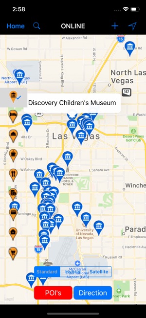 Las Vegas (Nevada) – City Map(圖2)-速報App