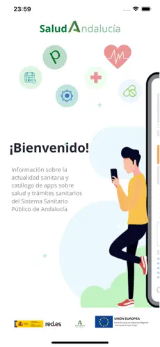 Screenshot 1 Salud Andalucía iphone