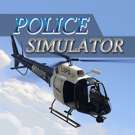 市警用直升机警察西姆logo