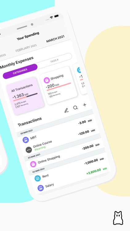 Moneko: Money & Budget Tracker screenshot-4