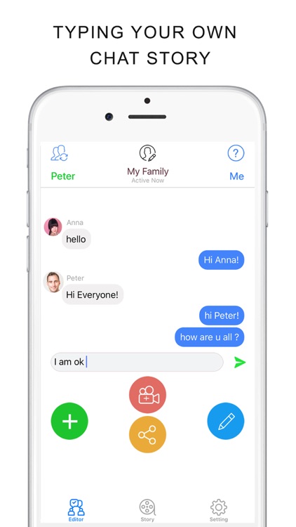 Fake Chat Story Video Creater