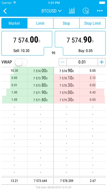 Kineticex TickTrader screenshot-4