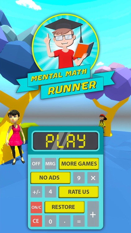 Mental Math Endless Runner