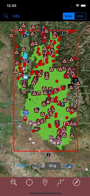 Boise National Forest – GPS(圖1)-速報App